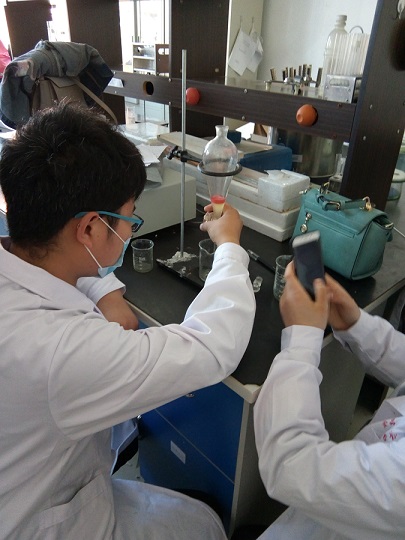 让学生在有机化学实验课中体会"pdca-管理工程系